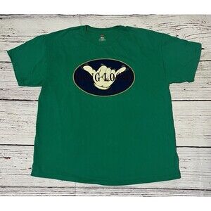 Hawaii Hang Loose Spell Out T-Shirt USA Men’s XL Extra Large Green Hanes